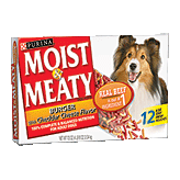 Moist & Meaty Dog Food Burger w/Cheddar Cheese Left Picture